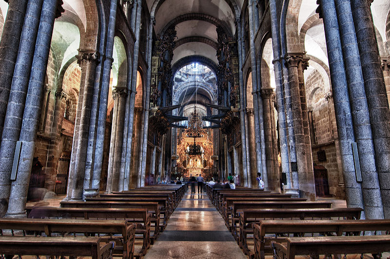 Interior Catedral de Santiago